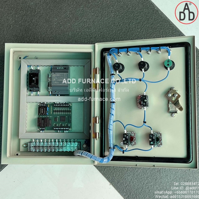 ตู้คอลโทรลจับแก๊สรั่วใช้กับโซลินอยด์วาล์วแก๊ส(24)